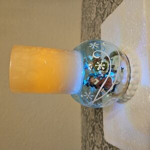 Thomas Pacconi Classics Candle Scenic Painted Glass Ball